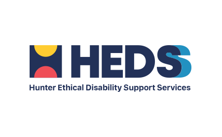 HEDDS colour logo for KB ndis copywriter project